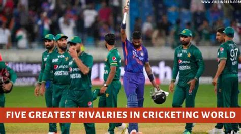 which is the biggest rivalry in cricket|greatest rivalries in world cricket .